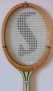 Vtg. SPALDING ROSIE CASALS SIGNATURE - L3 - wood tennis racquet - MINT
