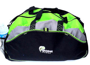 PICKLEBALL MARKETPLACE -MEDIUM Duffle - New/Embroidered - Carry Paddles - Lime