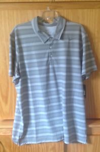 nike men's tennis rally. sphere stripe dri-fit tennis shirt xl SRP $65.00