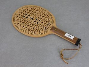 SPALDING PADDLEBALL RACKET TOURNAMENT MODEL VINTAGE WOOD