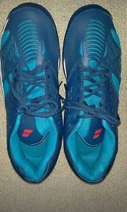 BABOLAT ALL COURT TENNIS SHOE 30S1506 MENS 12.5 TEAL AND RED