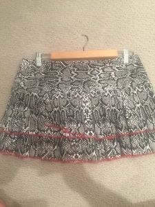 Lucky In love Tennis Skirt Size Larg