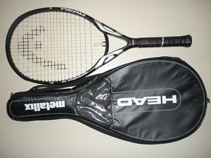 HEAD METALLIX 10 OS 124 TENNIS RACQUET 4 5/8  (NEW STRINGS)