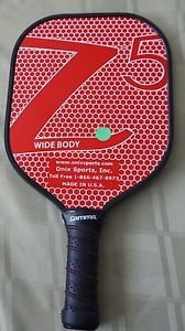 New Onix Sports Composite Z5 Widebody 8.4 oz Pickleball Paddle - Red Z-5