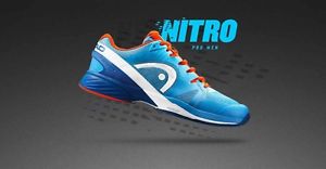 Mens Head Nitro Pro Tennis shoe New In BOX Blue Size 9