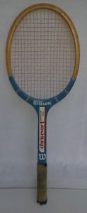 WILSON Vintage Chris Evert American Star Wooden Tennis Racquet 4 3/8