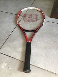 WILSON NANO CARBON 110 4 3/8 Tennis Racquet