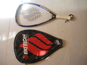 EKTELON POWERRING FREAK BLUE RACQUET W/ COVER