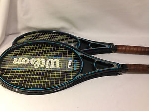 Wilson Sting Midsize Tennis Racquets - Two Graphite Racquets! Grips 4 3/8