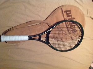 Prince Original Graphite Classic TENNIS RACQUET 1987 Agassi P1 seude leater case