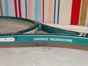 Head Graphite Professional Pro tennis racquet racket Blue Vintage Austria