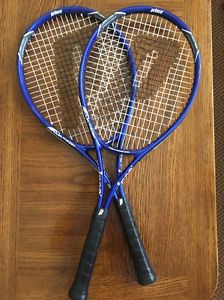 Pair Of Prince Arch Invader Tennis Racquet - Triple Force - Oversize - Excellent