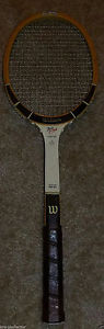 VINTAGE! 1960'S WILSON BUTCH BUCHHOLZ SIGNATURE SERIES WOOD TENNIS RACKET USA
