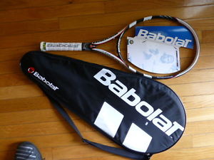 New Babolat Overdrive 105 Over Sized Tennis Racquet with Cover racket