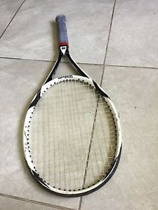 WILSON k FACTOR [k] SIX. TWO TENNIS RACQUET 4 3/8