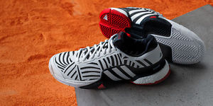 *New* Adidas Y-3 Barricade Boost X Black/White/Red Men's Shoe Size 10.5 Medium