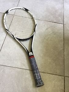 WILSON k FACTOR [k] SIX. TWO TENNIS RACQUET 4 3/8
