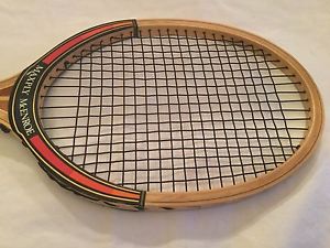Dunlop Maxply Fort Wooden Tennis Racket Made in England 4-1/2 Medium