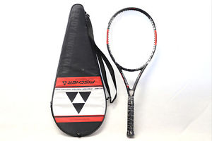 FISCHER pro no1 IMPACTFT 4 3/8 air carbon Tennis Racket Racquet (w/soft case)