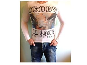New Philipp Plein Winter Men's Pullover Fashion T-Shirt Size:S Men's Clothing