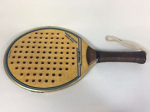 Vintage Marcraft Doug Russel Super Sorba Wooden Platform tennis Racquet/Paddle