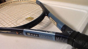 Fischer Beat Smash Titanium 102 sq inch 4 3/8 Grip Tennis Racquet Racket Austria