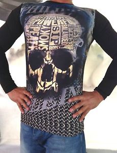 New Philipp Plein Winter Men's Pullover Fashion T-Shirt Size:M Men's Clothing