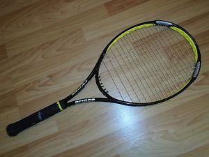 Prince 03 Citron Oversize (110) Extra Long (27.5) Tennis Racquet. 4 1/4.