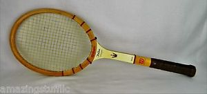 Vtg Wooden Tennis Racquet The Jack Kramer Autograph Racket 4 5/8