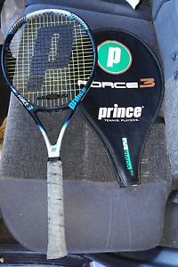 Prince Force 3 Ti ICE Oversize Tennis Racquet L3 With Bag