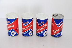 Vintage Ace Spalding Handballs Lot of 4 cans  NEW