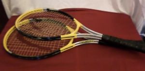 B-935 Head Magnesium Constant Beam Oversize Tennis Rackets Lot of 2