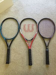3 Wilson Tennis Racquet