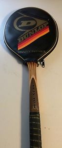 Dunlop Maxply McEnroe Tennis Racquet w/ cover Light 4 3/8 England wood wooden