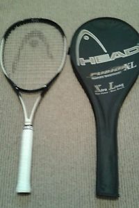 Head Fusion XL Graphite Technology Racquet,w/Original Racquet Cover,Grip 4-1/2