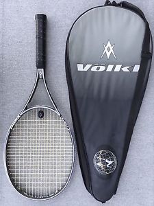 Volkl Catapult 10 tennis racquet 4 3/8 new synthetic gut strings - gently used