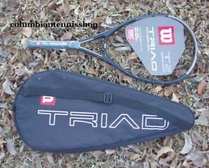 New Wilson Triad T2 strung 117 T 2  racket Triad 2 4 5/8 (5) $289 last ones
