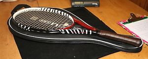 Wilson NCode W6 Wild Crimson Tennis Racquet with cover 97