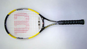 WILSON Energy Tennis Racquet 4 3/8 DESIGNED IN USA