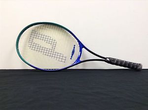 Prince Pinnacle Grip 4 1/4 No. 2 Black Blue Green Tennis Racquet (4273)