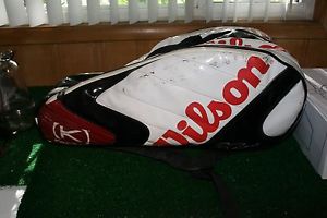 Rare Limited Edition Roger Federer K Factor Signature Super 6 Bag Patent Leather