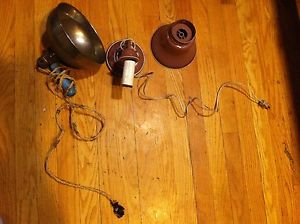Mid Century portable light and wall fixture - 2 lights
