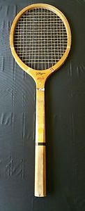 Vintage JC Higgins Whiz Wooden Tennis Racket Racquet