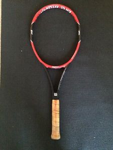 Used Wilson Pro Staff RF97 Autograph Tennis Racket 4 3/8