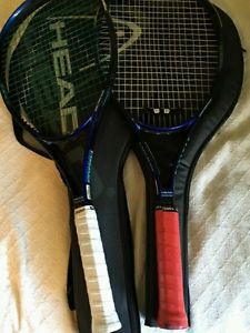 Head Genesis 660 Tennis Racquet -Two - both 4 5/8' Grip Size
