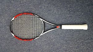 Wilson K Factor Six One 95 4 3/8" Tennis Racquet USED