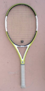 Wilson nCode n Surge PRO Tennis Racquet  100 SQ.  Nice Shape - EXC... 4 1/8   L1