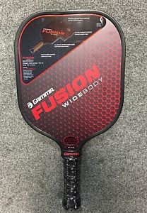 Gamma Fusion Widebody Graphite Pickleball 4 1/8 (paddle racket racquet 240g 8oz)