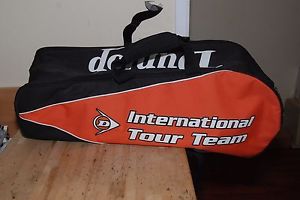 Dunlop International Tour Team Tennis Racket Bag Fits 6 rackets 2 Large Compart