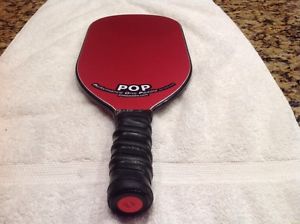 POP Pickleball Paddle Brian Jensen Designs Aluminum XL 8.6 oz VERY GOOD